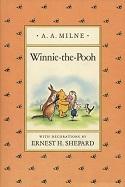 The cover of one of the original Winnie the Pooh books.