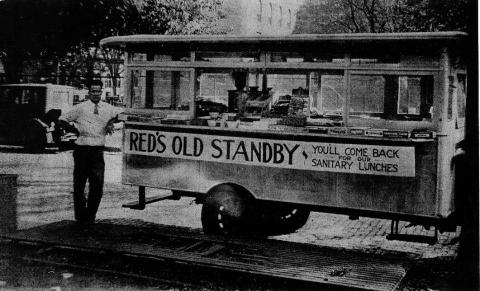Red's Old Standby Lunch Wagon, 1922