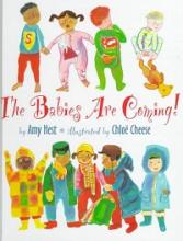 Cover of the book, "The Babies Are Coming!" by Amy Hest