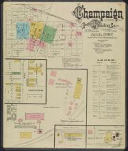 Sanborn Map Champaign County 1887
