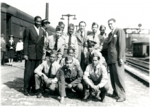 Tuskegee Airmen group photograph