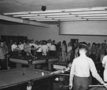 Pool Hall at Trade Winds, 1966 Pool Hall at Trade Winds, 1966