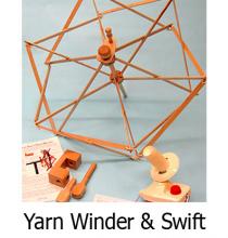 Yarn winder and swift