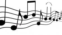 Music notes logo