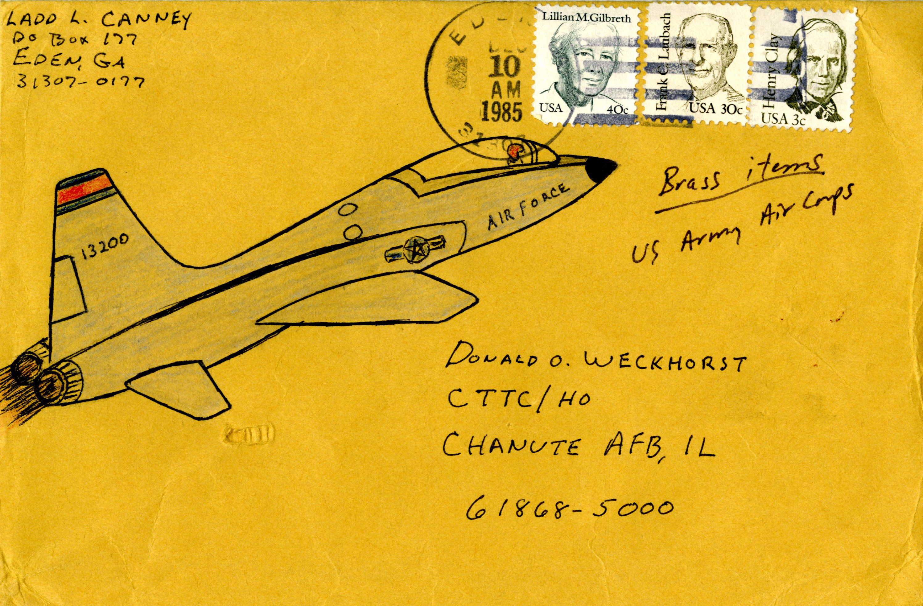 Envelope Art of Jet