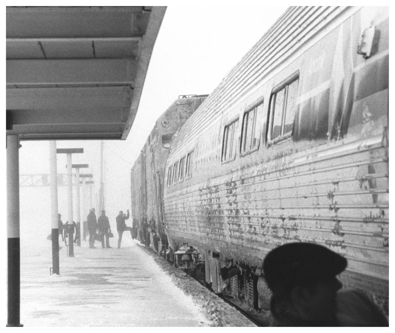 Train in Snow