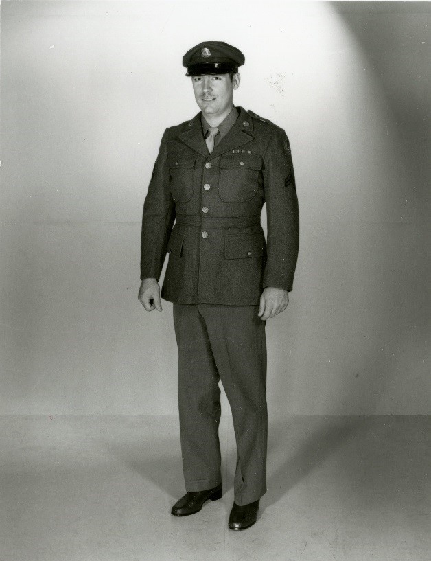 Gary Alstrand in Uniform