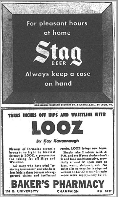 Stag Beer and Looz Ads