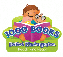 1000 books logo