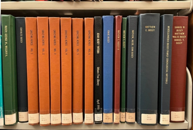 A row of books on a shelf
AI-generated content may be incorrect.