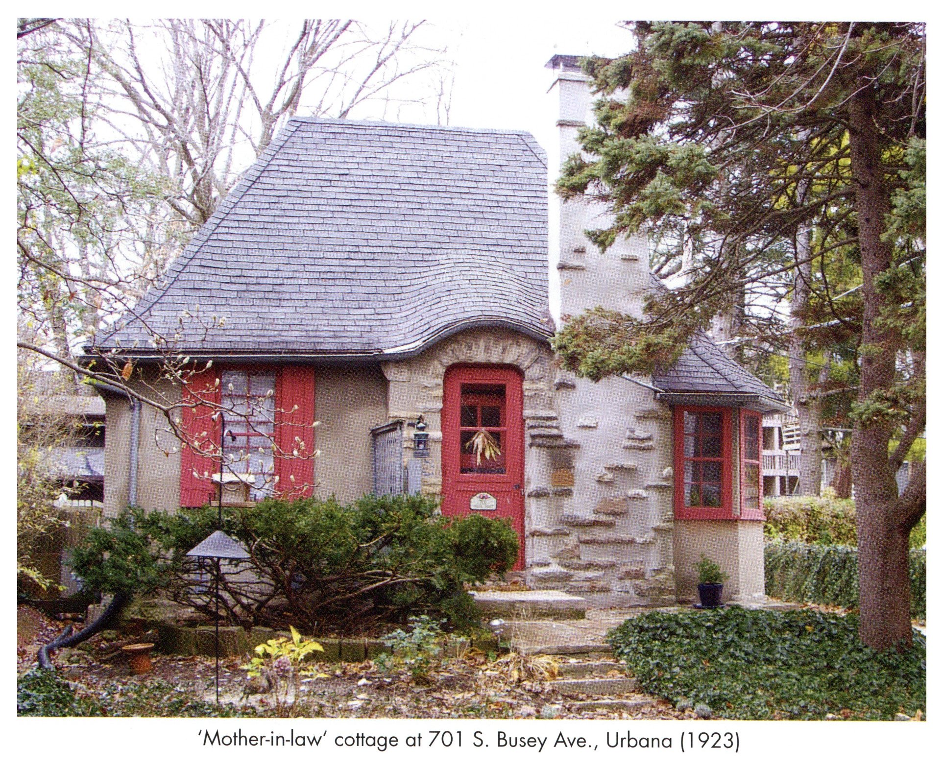 Photograph of the Ella Danley cottage.