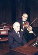 Sol (violin) and Julius (piano) Cohen