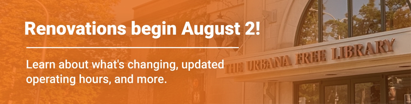 Renovations begin August 2! Click to learn more.