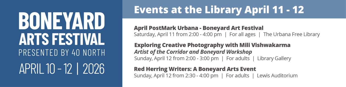 Boneyard Arts Festival Events April 10 - 12