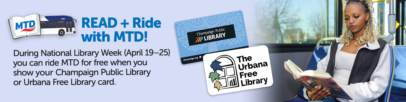 Read and Ride with MTD! this National Library Week