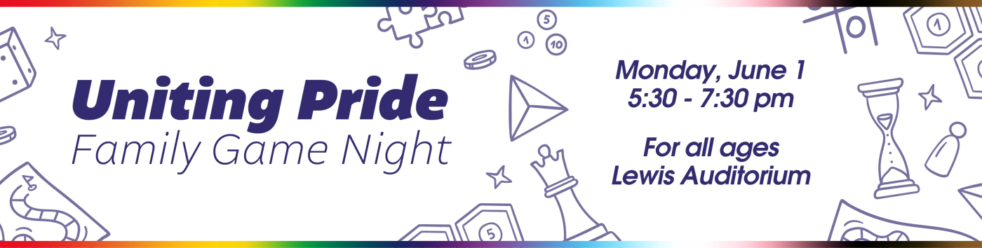 Graphic for Uniting Pride Game Night