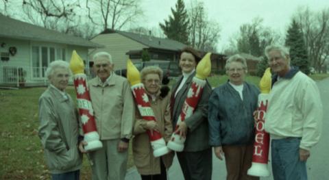 Group shot of some of the original 1964 Candlestick Lane crew.  