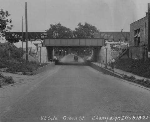 Green Street Bridge, Champaign, 1924
