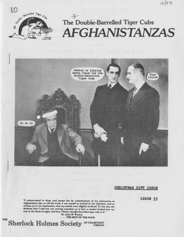 Afghanistanzas Vol. 7, No. 3, Issue 53 (December 1983) The Christmas Gift Issue