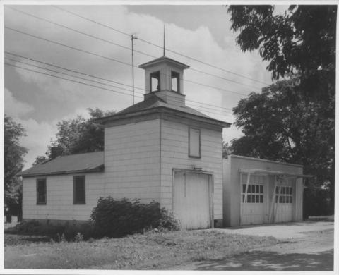 Tolono Fire Station building, 1962