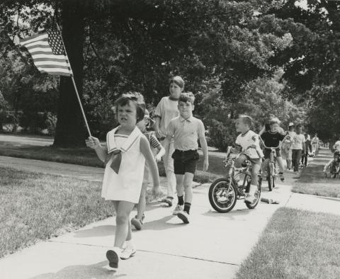 Children's Parade, July 4, 1969, Champaign, IL