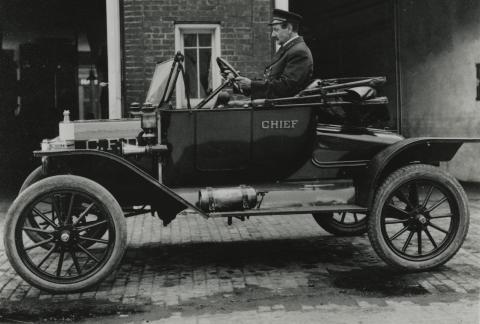 Champaign Fire Chief, 1915