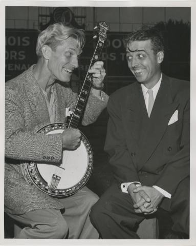 Banjo playing guys, Eddie Peabody and Dick ?