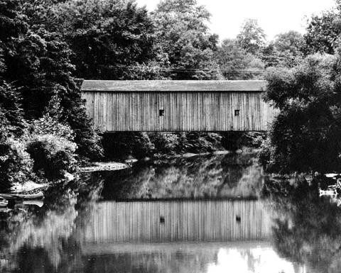 Homer Park Covered Bridge, 1920s