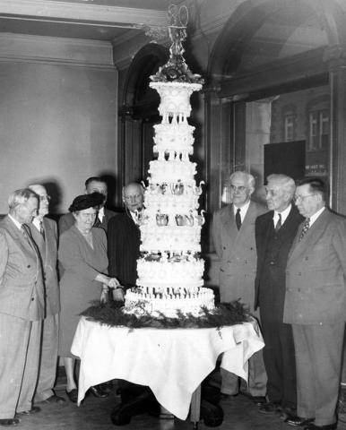 Busey Bank 80th Anniversary Cake