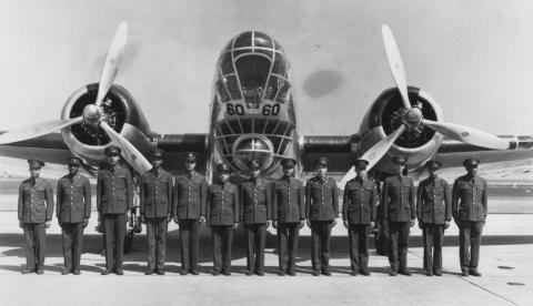 99th Pursuit Squadron at Chanute Air Force Base, Rantoul, Illinois, ca. 1941