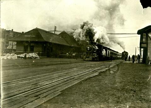 Illinois Central Champaign depot, undated