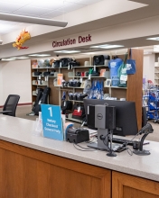 welcome desk