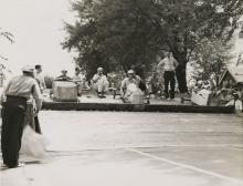 Soap box derby race, Pine St., Champaign, 1939