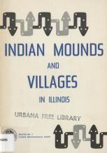 Indian Mounds and Villages in Illinois, covert art