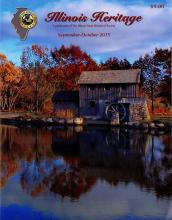 Illinois Heritage magazine cover, September-October 2015