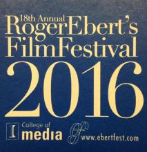 Logo 18th Annual Roger Ebert's Film Festival, 2016
