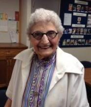 Virginia Lovingfoss on her 100th birthday