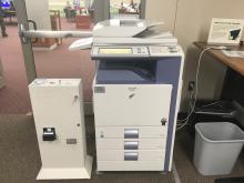 Sharp copier in the Archives