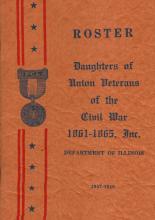 Daughters of Union Veterans of the Civil War Membership Booklet, 1947-1948