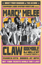 CLAW Event Poster, March 11, 2016