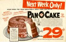 Pan-O-Cake advertisement 