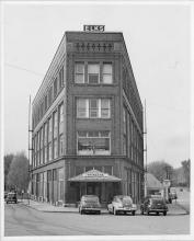 Flat Iron Building, Urbana, Ill. 1947