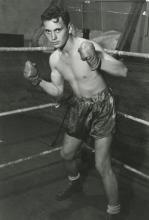 Dan Pearl boxing, 1943
