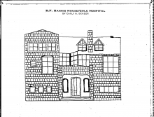 Drawing of Cole-Harris in Old Buildings Tell a Story, page 21